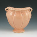 Appraisal: Hull Early Art pillow vase in coral high glaze Marked