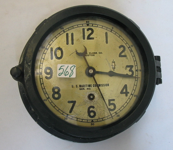 Appraisal: AN AMERICAN CHELSEA SHIP'S CLOCK by the Chelsea Clock Co