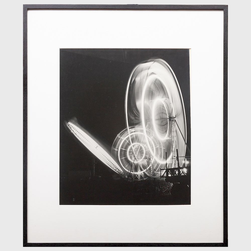 Appraisal: Frank J Heller - Abstraction Gelatin silver print mounted on