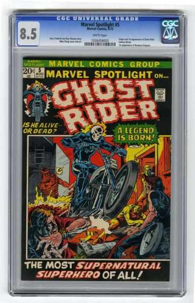 Appraisal: Marvel Spotlight CGC Marvel Comics Gary Friedrich and Thomas story