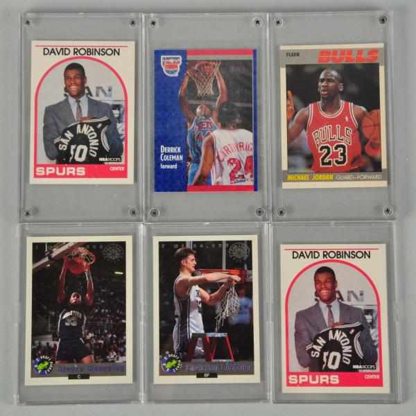 Appraisal: Lot of Approximately Vintage Basketball Cards Description s to present