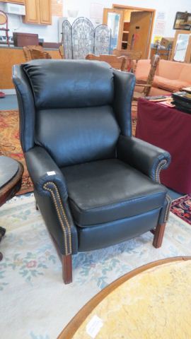 Appraisal: Leather Recliner by Lane