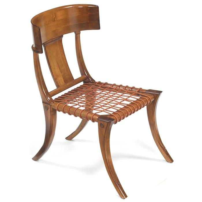 Appraisal: T H Robsjohn-Gibbings Klismos chair by Saridis of Athens c