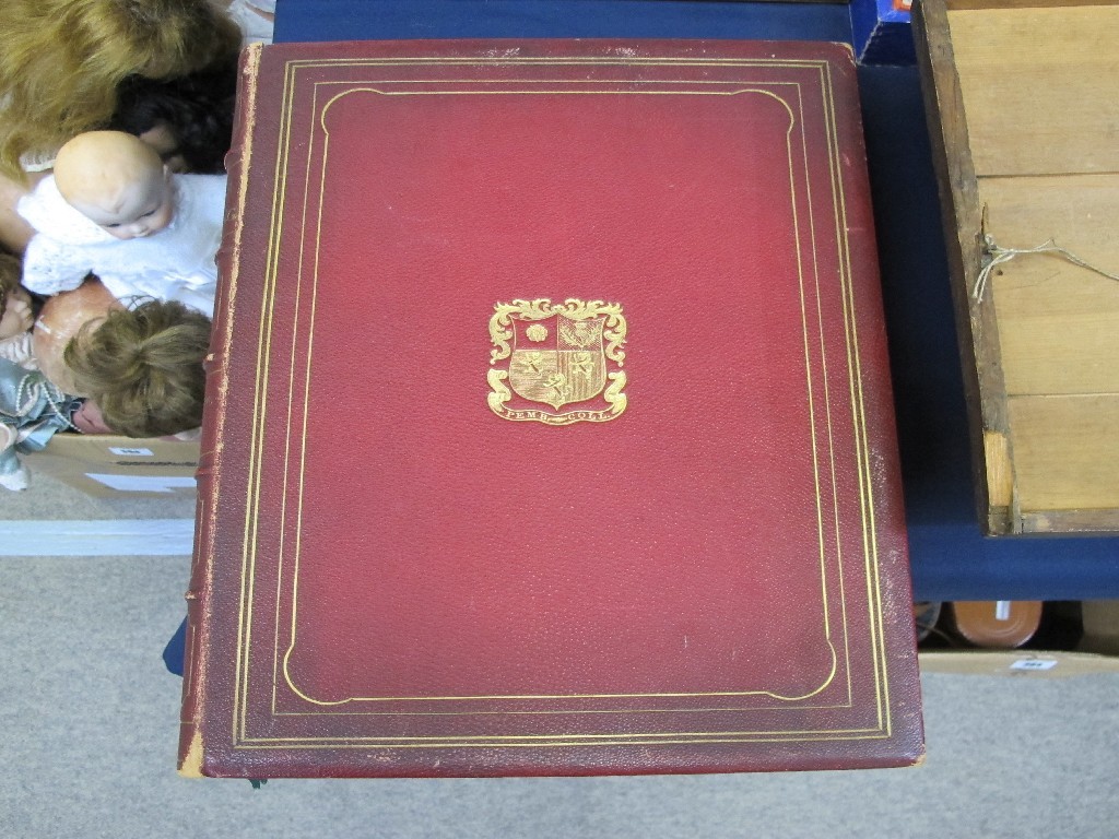 Appraisal: Copy of 'Idylls of the King' by Alfred Tennyson with