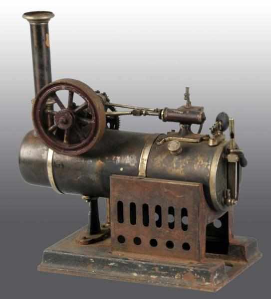 Appraisal: German Made Overtype Steam Engine Description Believed to have been