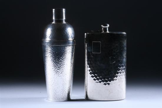 Appraisal: JAPANESE STERLING SILVER COCKTAIL SHAKER Toyokoki silver standard Together with