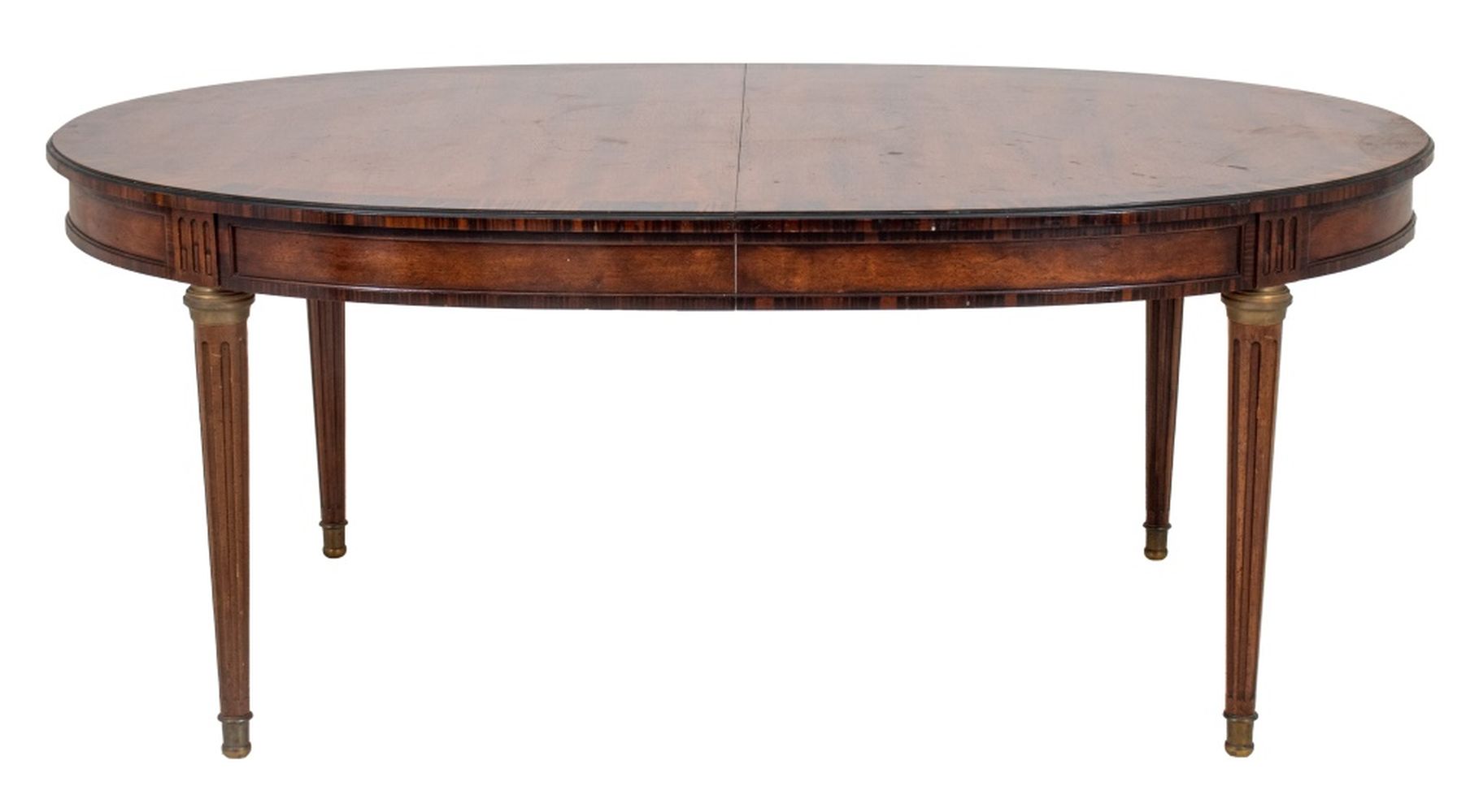 Appraisal: LOUIS XVI STYLE EXTENDING ROSEWOOD DINING TABLE Louis XVI style