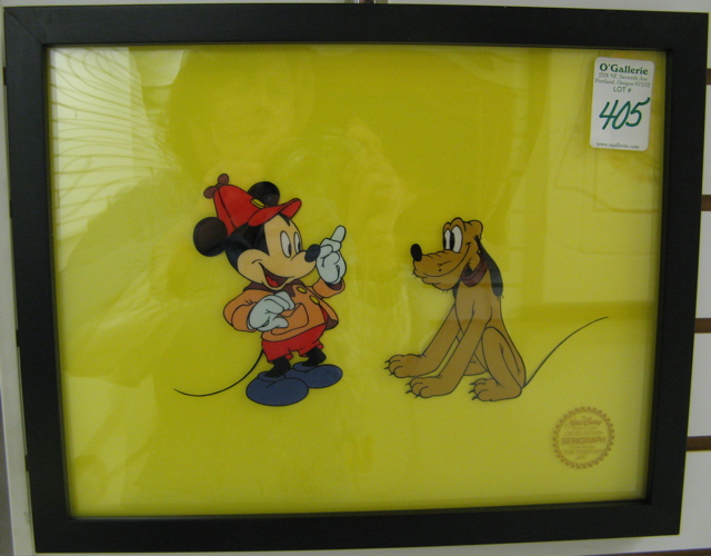 Appraisal: WALT DISNEY STUDIOS LIMITED EDITION SERIGRAPH CEL titled The Pointer