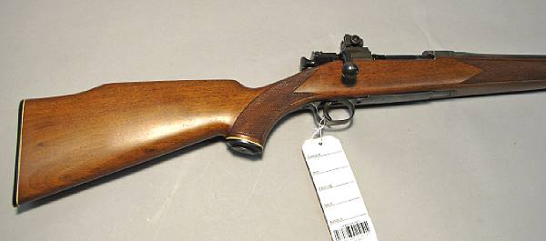 Appraisal: A sporterized U S Model A bolt action sporting rifle