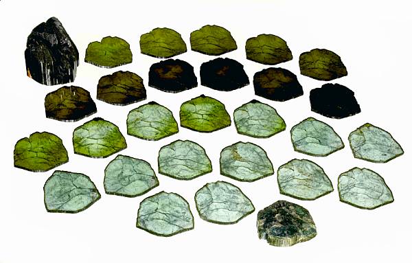 Appraisal: Tourmaline Slice Collection Near Aracuai Northern Minas Gerais Brazil A