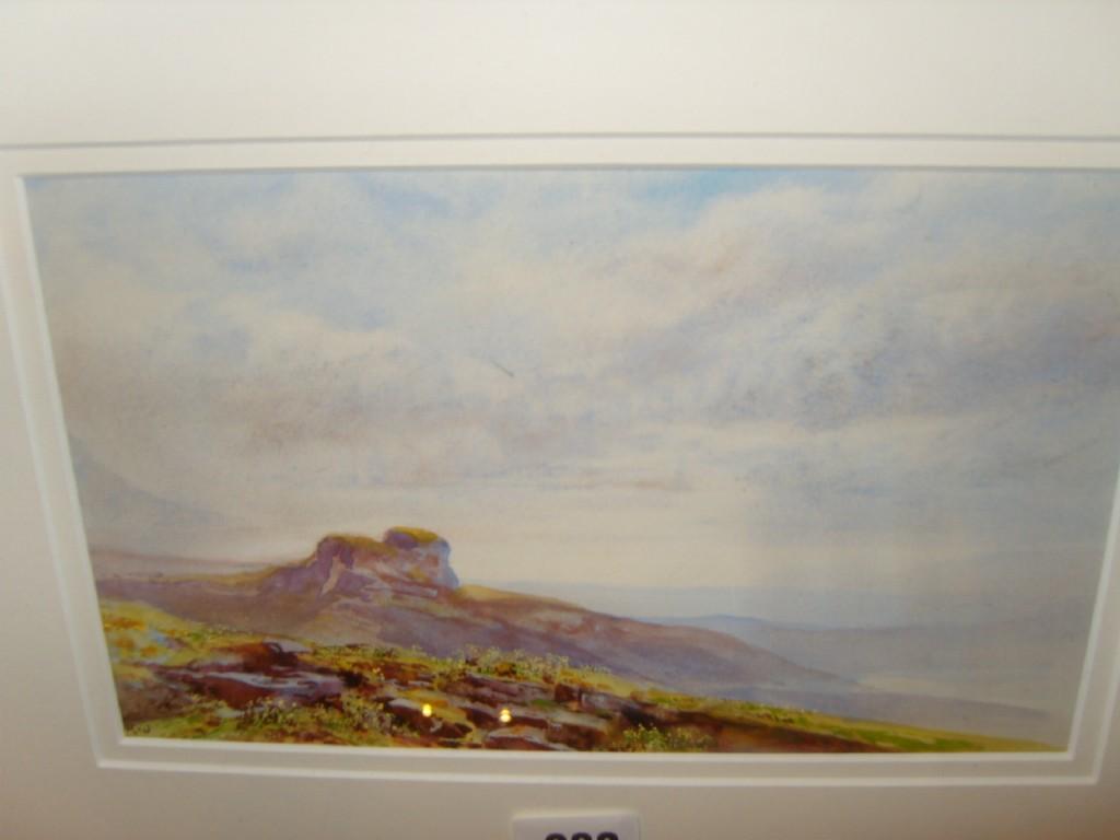 Appraisal: A set of four watercolours of landscape subjects including a