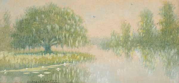 Appraisal: Alexander John Drysdale American Louisiana - Louisiana Bayou Country oil