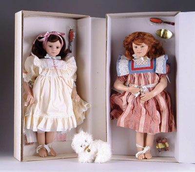 Appraisal: - GREAT AMERICAN DOLLS IN O B Includes Marlene and