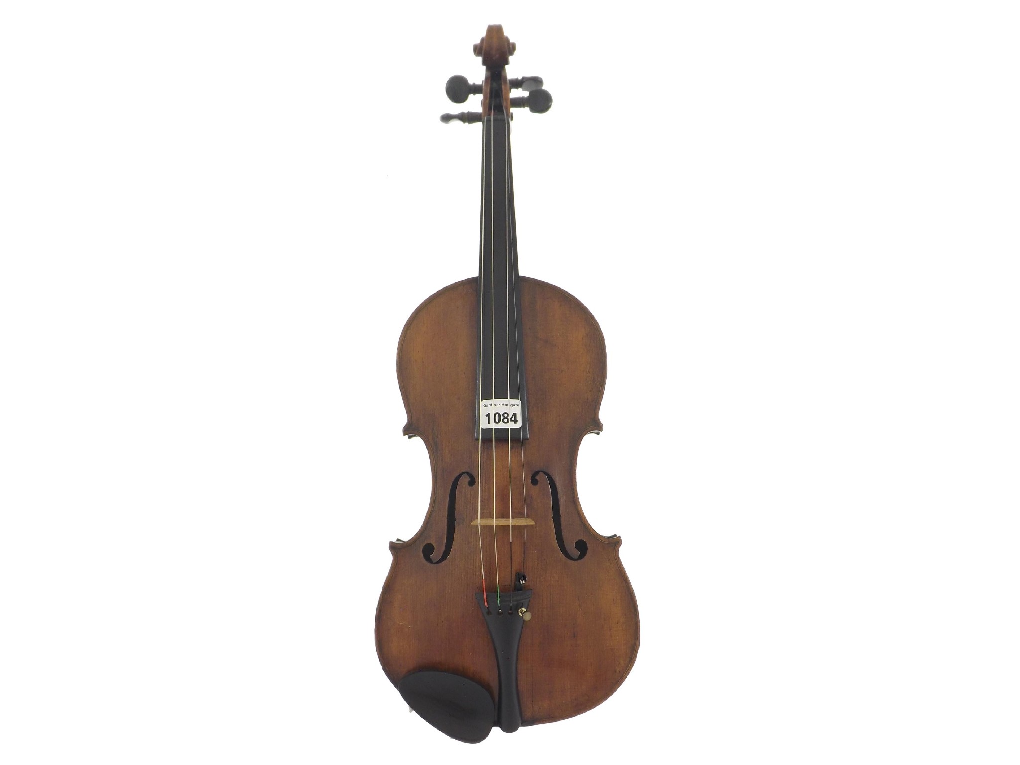 Appraisal: Interesting th century violin bearing the repairer's label of Carl