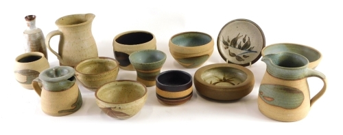 Appraisal: Various St Ives and other Studio pottery Barbara Hepworth style