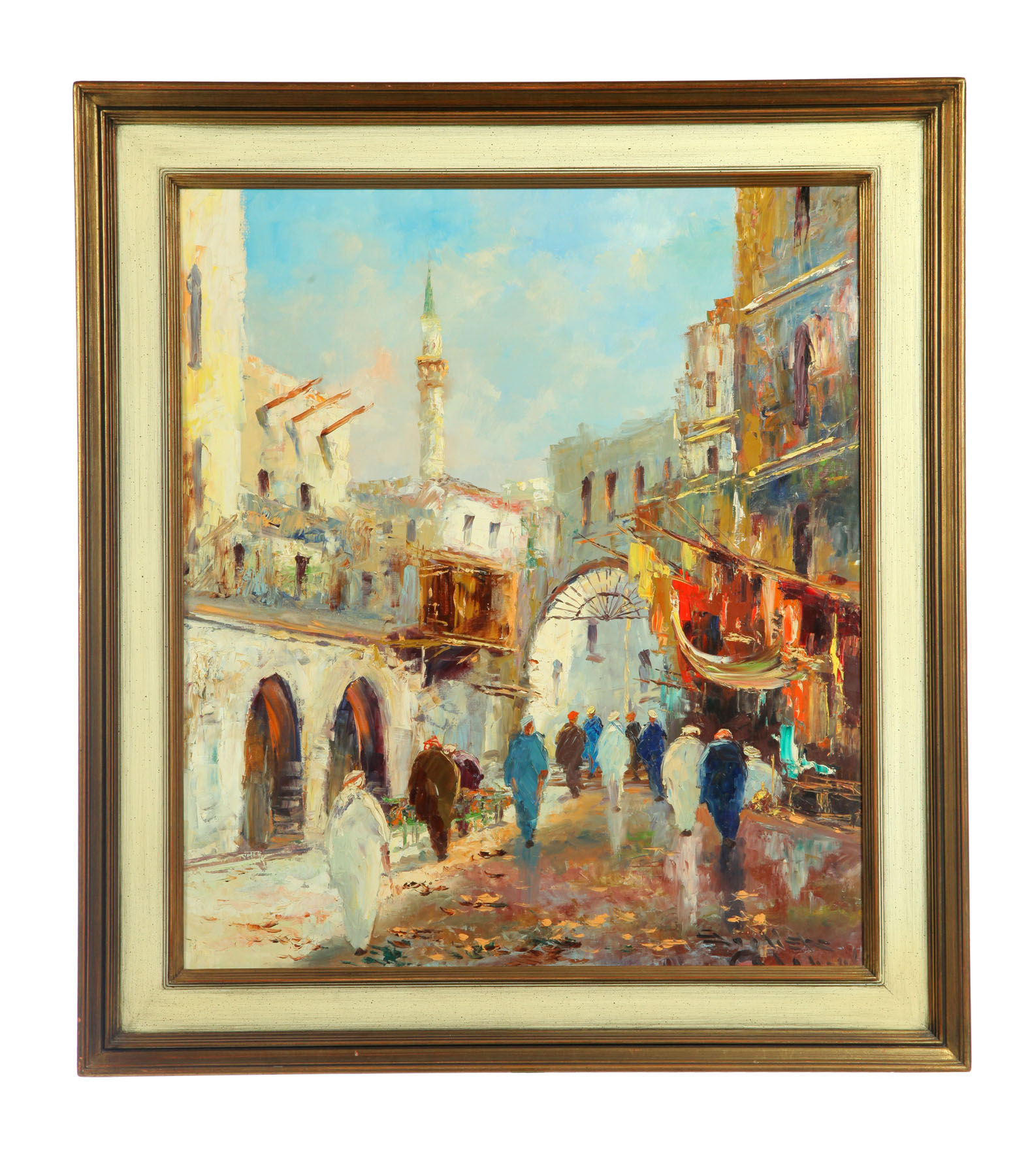 Appraisal: CAIRO BY BAPTISTE CALABRO EUROPEAN TH CENTURY Oil on canvas