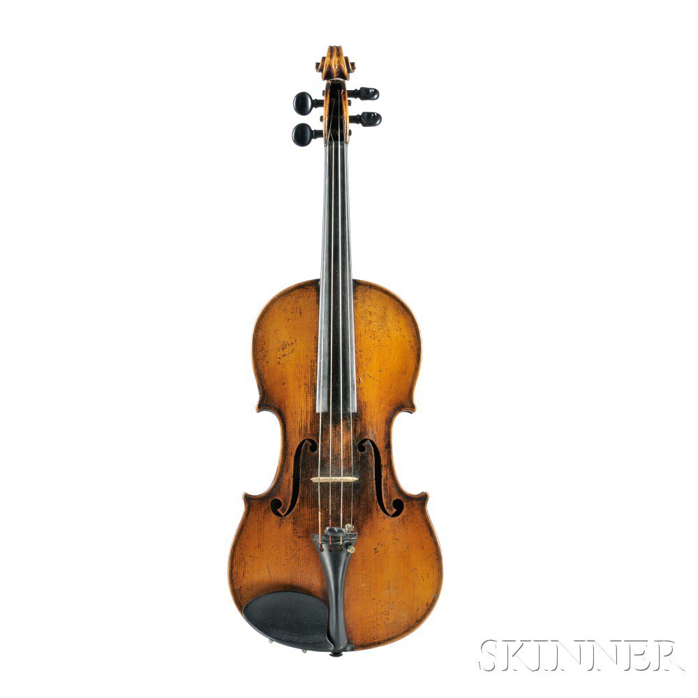 Appraisal: Modern German Viola Late th Century labeled LAURENTIUS GUADAGNINI with