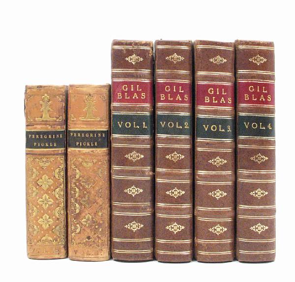 Appraisal: Smollett Tobias volumes including LeSage Allain Rene The Adventures of