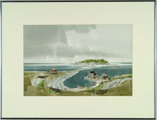 Appraisal: ROBERT ERIC MOORE American - VAUGHAN ISLAND OFF TURBOT S