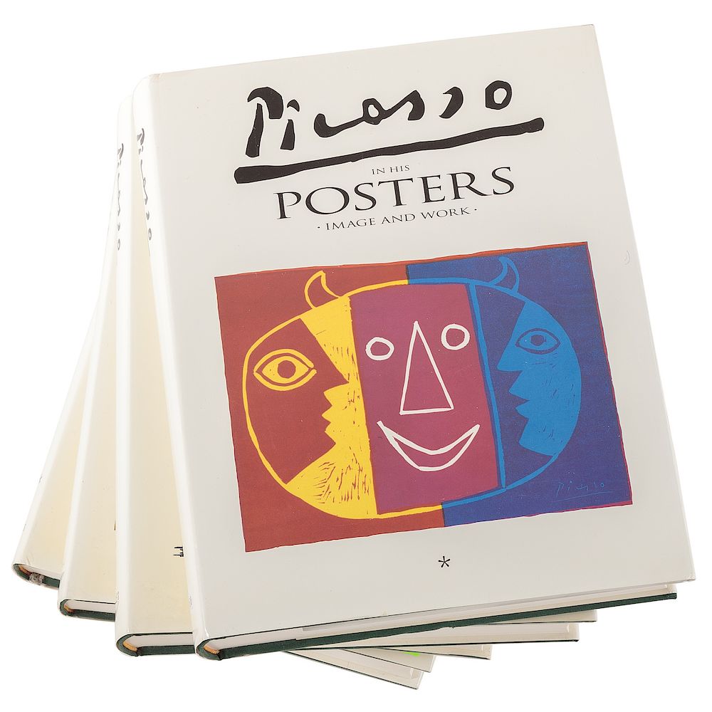 Appraisal: Picasso in His Posters Image and Work Four Volume Set