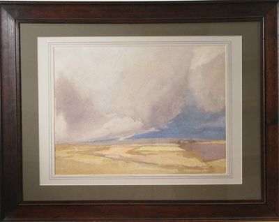 Appraisal: Lord's Forest' a watercolour by Archibald Knox framed titled not