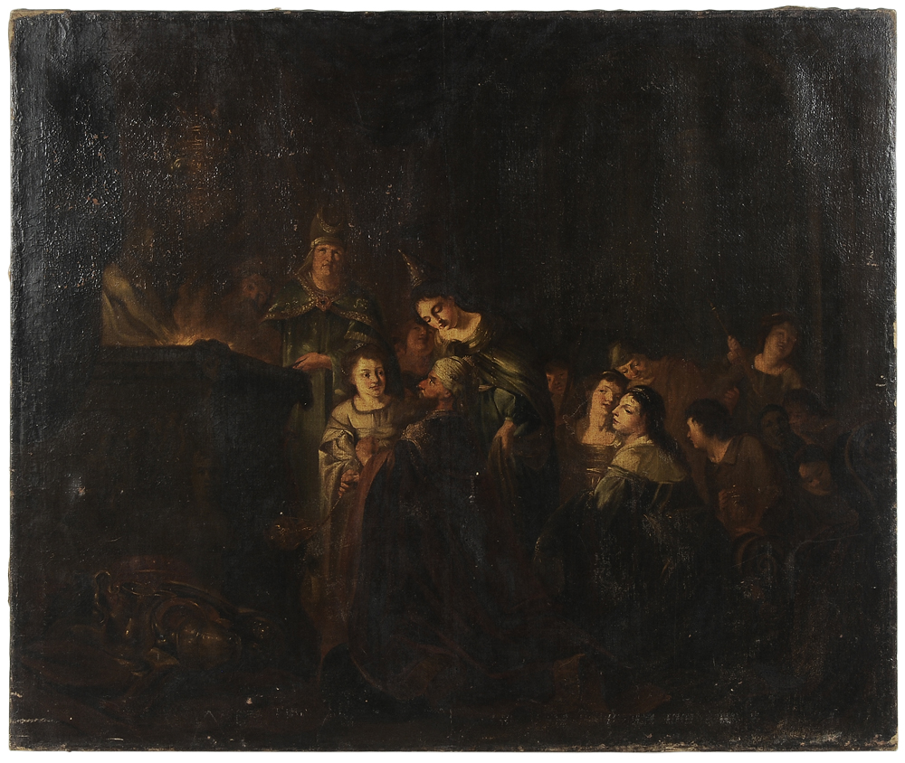 Appraisal: Flemish School possibly a follower of Salomon De Bray -