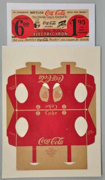 Appraisal: Lot of Assorted Coca-Cola Pieces Description Includes a sign and