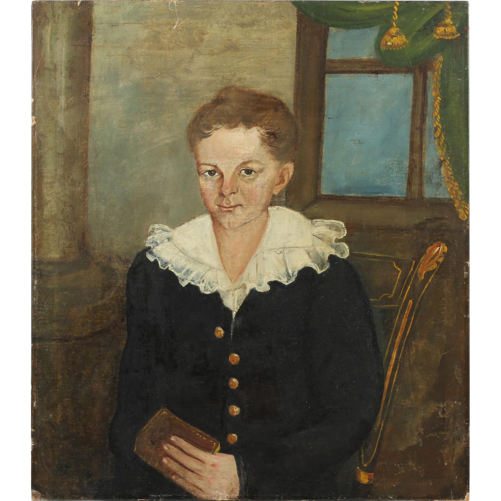 Appraisal: Samuel Taylor VA th century Portrait of a Young Boy