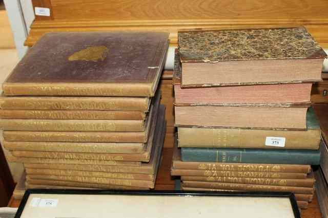 Appraisal: A QUANTITY OF BOOKS to include bound volumes of Punch