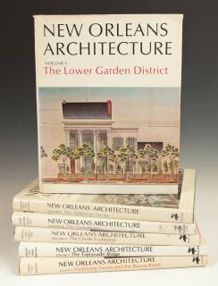 Appraisal: Books-Set of Six Volumes of New Orleans Architecture consisting of