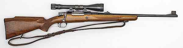 Appraisal: Belgian Browning Safari Grade Bolt Action Rifle with Scope -