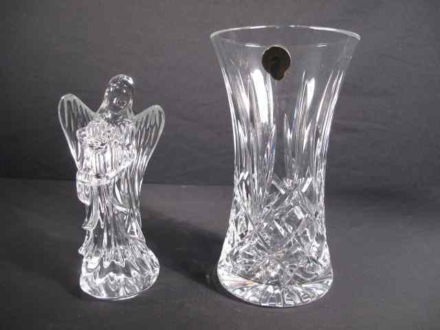 Appraisal: Lot of two pieces of Waterford crystal Includes cut crystal