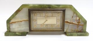 Appraisal: J E Caldwell Co Desk Clock J E Caldwell Co