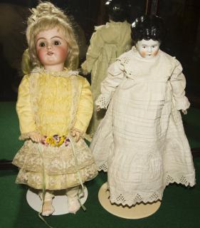 Appraisal: Dolls Dolls One China Head the other Bisque Head Composition