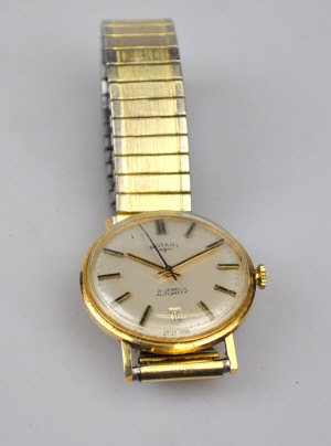 Appraisal: A gent's ct gold Rotary wristwatch with jewel automatic movement