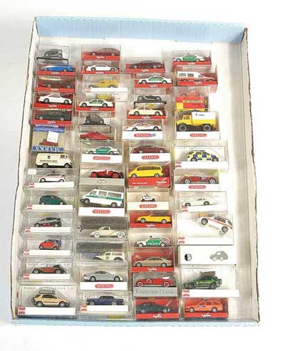 Appraisal: Busch Wiking Herpa th scale Cars and Commercial vehicles including