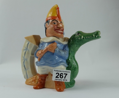 Appraisal: Royal Doulton Character Double Sided Teapot Punch and Judy D