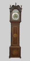 Appraisal: English Grandfather Clock by Jeremiah Standring of Bolton Lancashire England