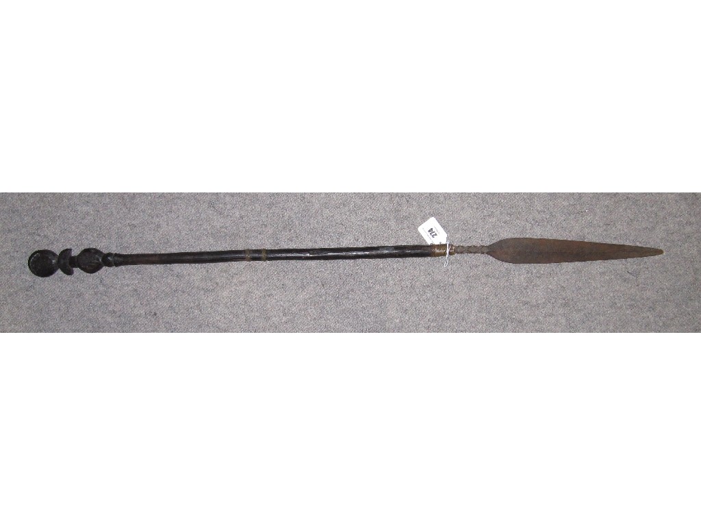 Appraisal: African spear