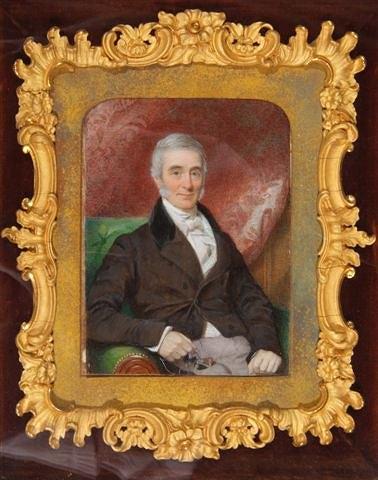 Appraisal: ENGLISH SCHOOL EARLY TH CENTURY - Portrait of a gentleman