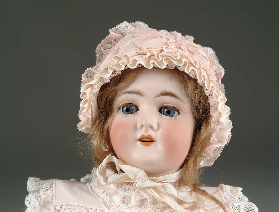 Appraisal: QUEEN LOUISE DOLL Incised QUEEN LOUISE GERMANY doll has blue