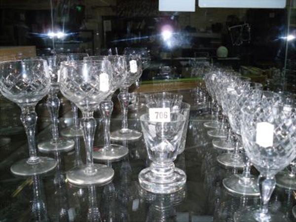 Appraisal: A modern Masonic toasting glass with dedication to the St