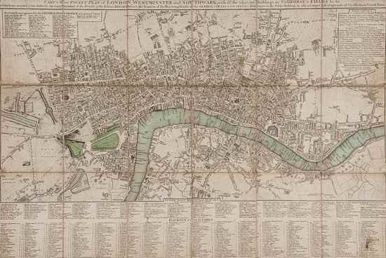 Appraisal: Cary John Cary's New Pocket Plan of London Westminster and