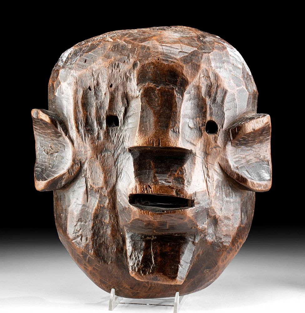 Appraisal: Mid- th C Tanzanian Sukuma Wood Ancestor Mask Eastern Africa