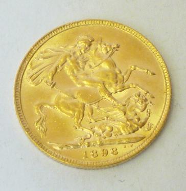 Appraisal: A VICTORIA OH GOLD SOVEREIGN