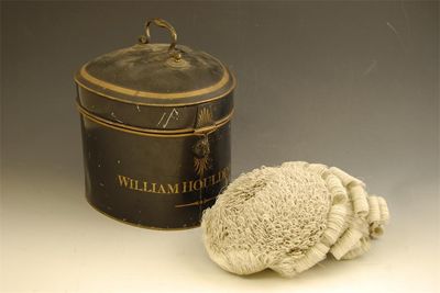 Appraisal: A wig by Ravenscroft 'Law wig and robe maker Lincolns