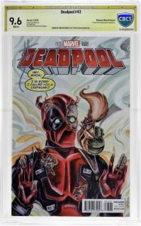 Appraisal: Marvel Comics Deadpool No Variant CBCS Gold UNITED STATES ST