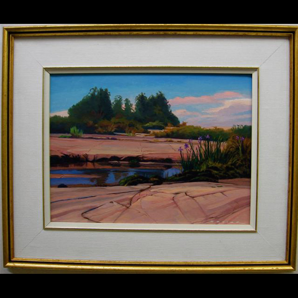 Appraisal: PAINTED ROCKS - GEORGIAN BAY GERALD GERRY LESLIE SEVIER -