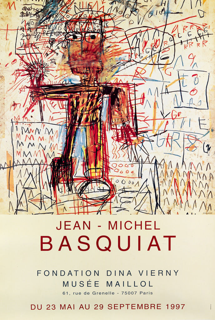 Appraisal: JEAN-MICHEL BASQUIAT - JEAN - MICHEL BASQUIAT MUS E MAILLOL