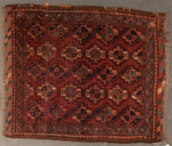 Appraisal: Antique Bohkara rug Afghanistan x